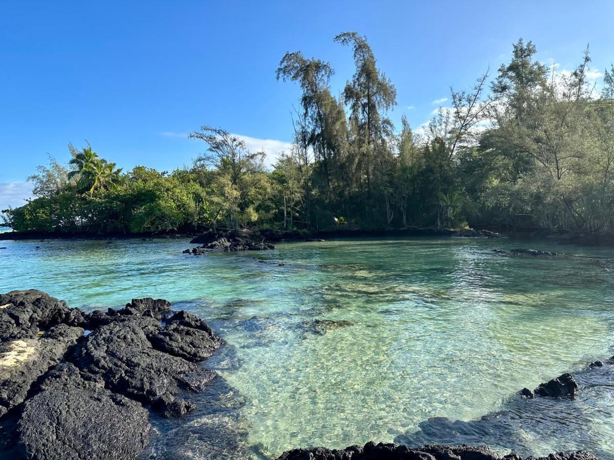 Ocean View Mauna Loa Shores Kai Ekahi #201 Next To Carlsmith Beach Park Hilo Hi Exterior photo